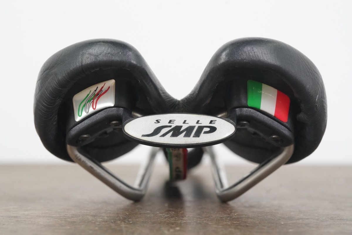 132mm Selle SMP Glider Stainless Steel Rail Road Saddle 295g