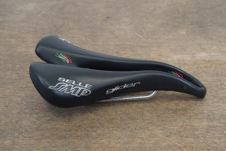 132mm Selle SMP Glider Stainless Steel Rail Road Saddle 306g