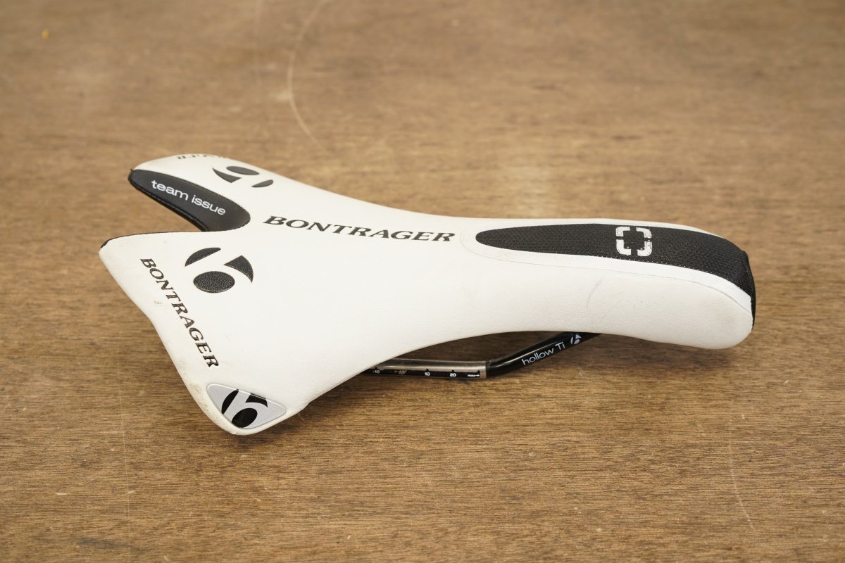 135mm Bontrager Hilo Team Issue Titanium Rail TT Road Saddle 220g