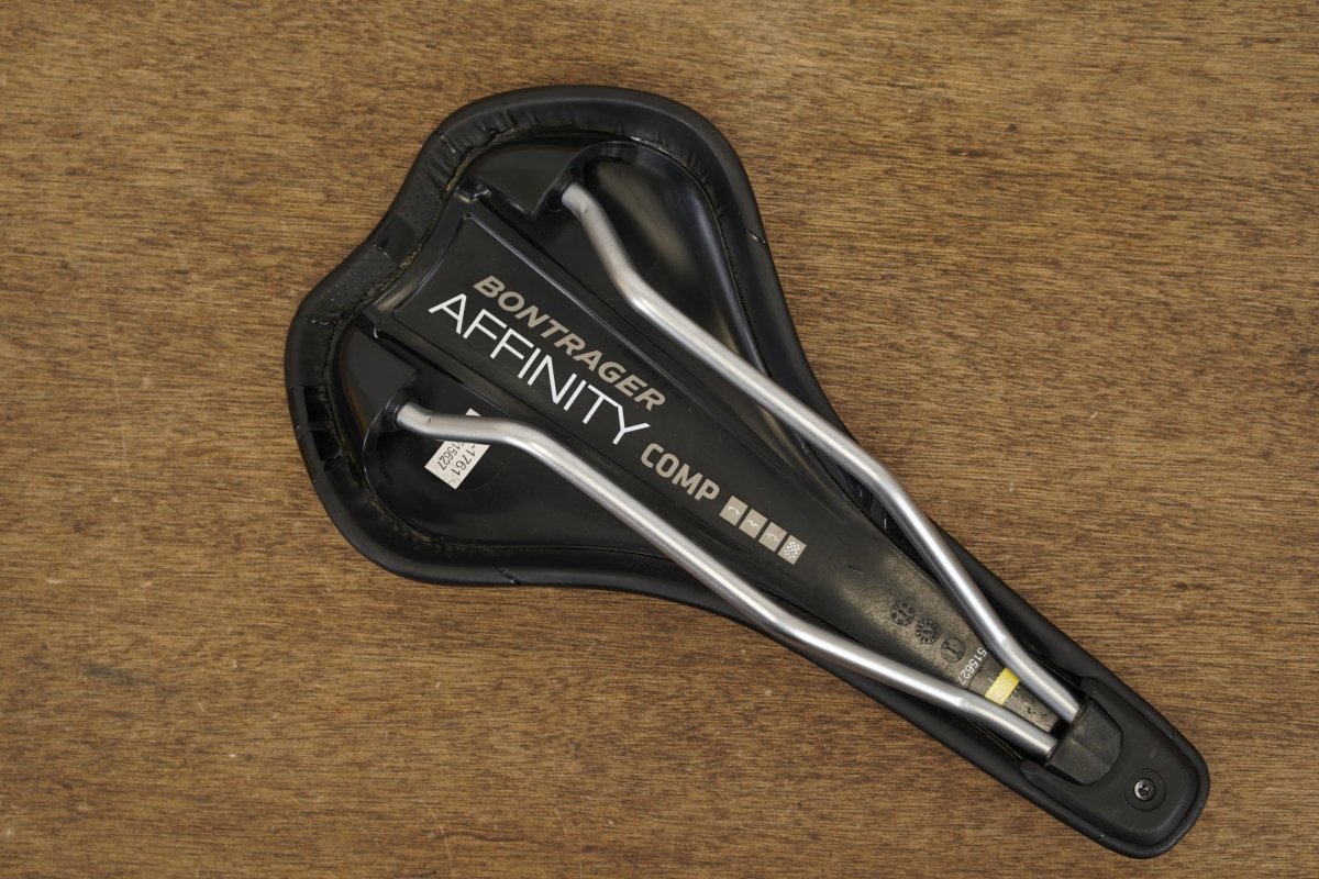 138mm Bontrager Affinity Comp CrMo Rail Road Saddle
