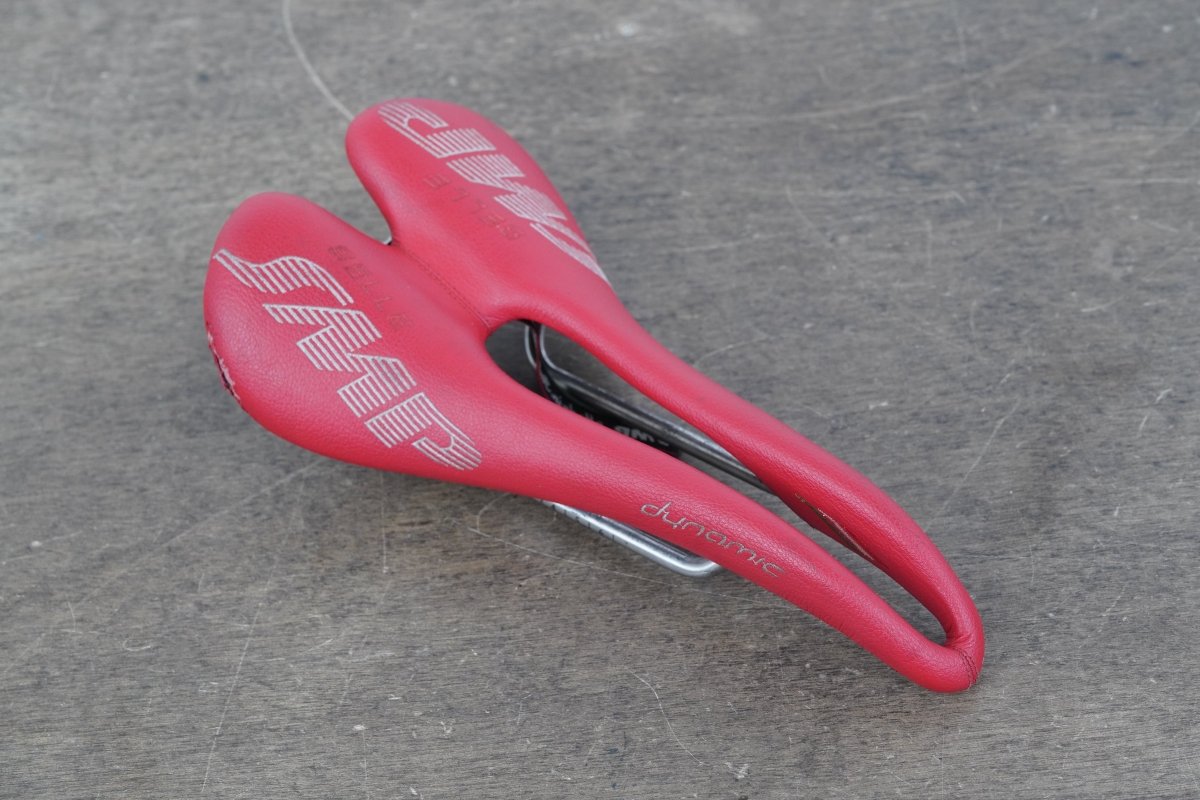 138mm Selle SMP Dynamic Stainless Steel Rail Road Saddle 275g