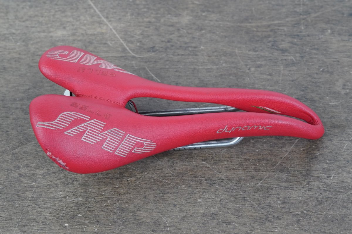 138mm Selle SMP Dynamic Stainless Steel Rail Road Saddle 275g