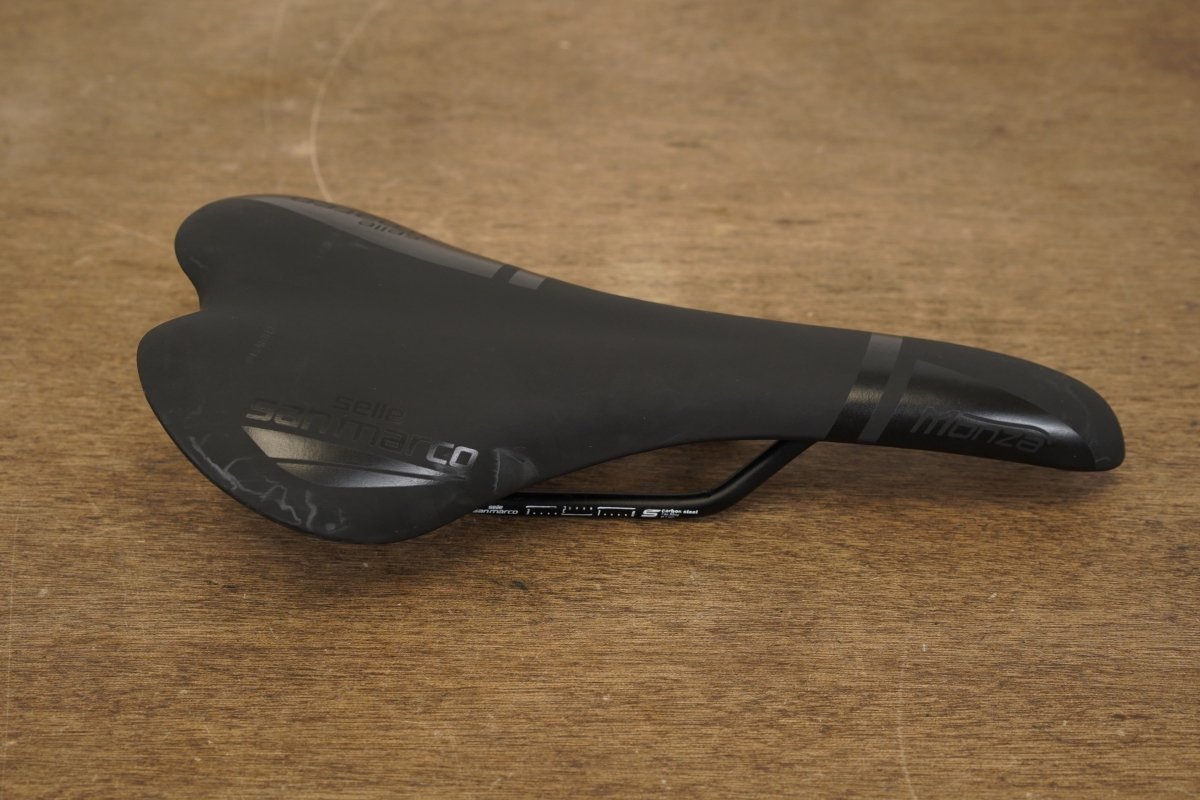 140mm Selle San Marco Monza Stainless Steel Rail Road Saddle