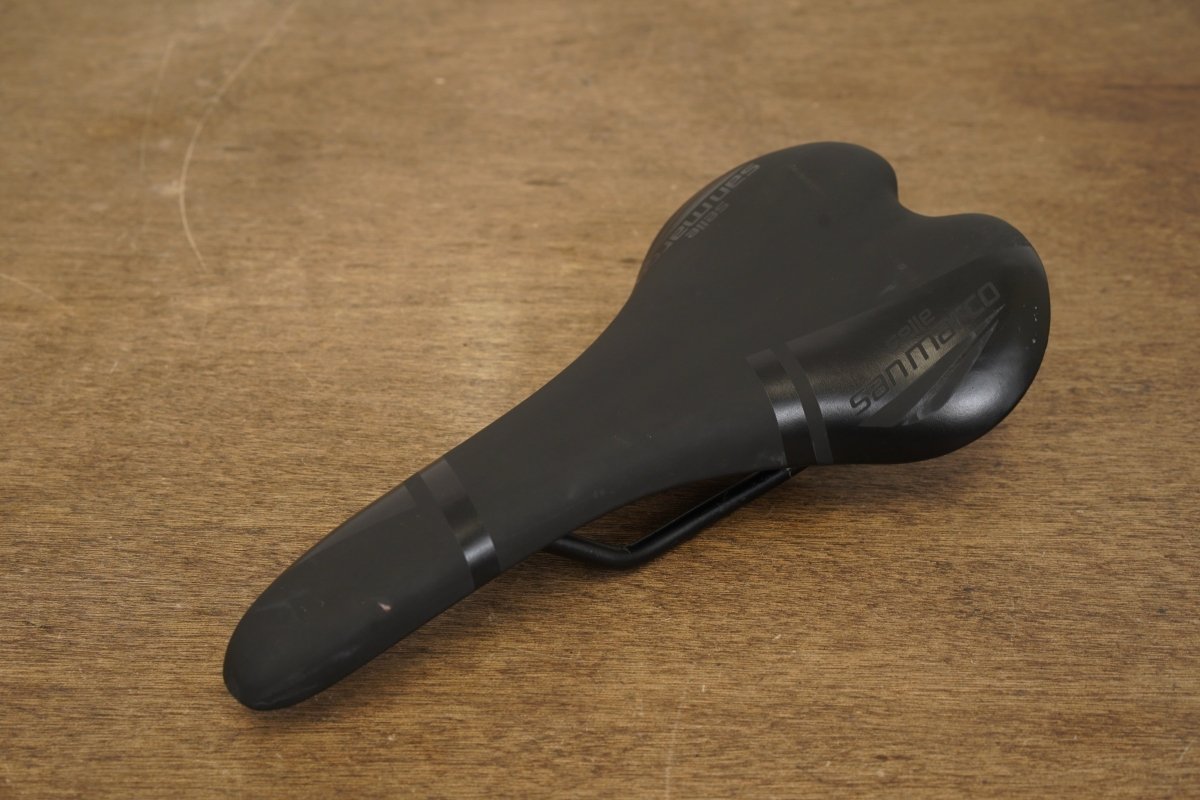 140mm Selle San Marco Monza Stainless Steel Rail Road Saddle