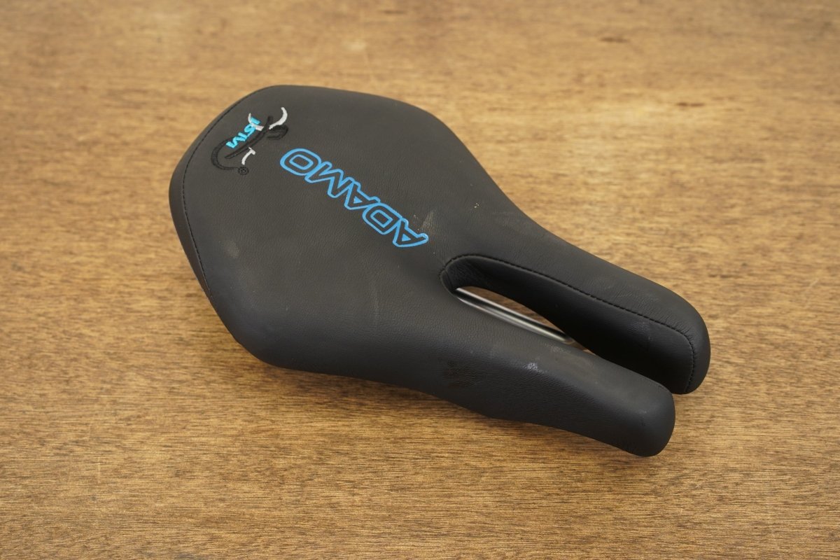 143mm ISM Adamo Typhoon Satin Steel TT Triathlon Saddle 367g