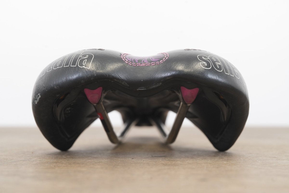 143mm Selle Italia Diva Gel flow Titanium Rail Road Saddle 259g