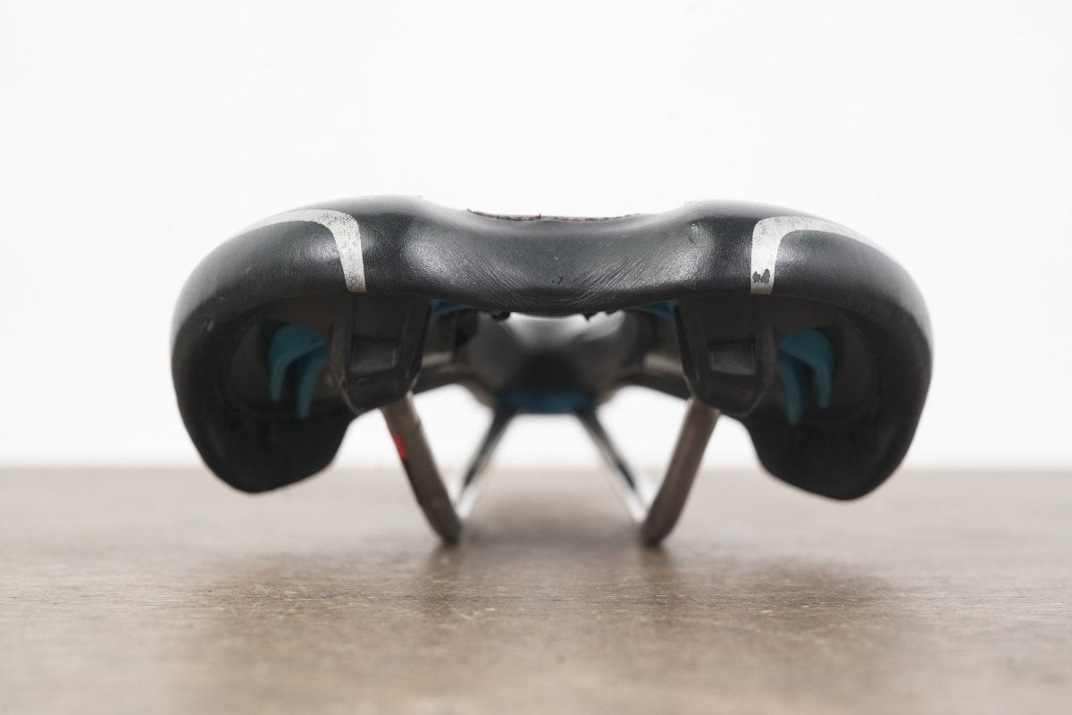 143mm Selle Italia SLR Max Gel Flow Ti 316 Rail Road Saddle 259g