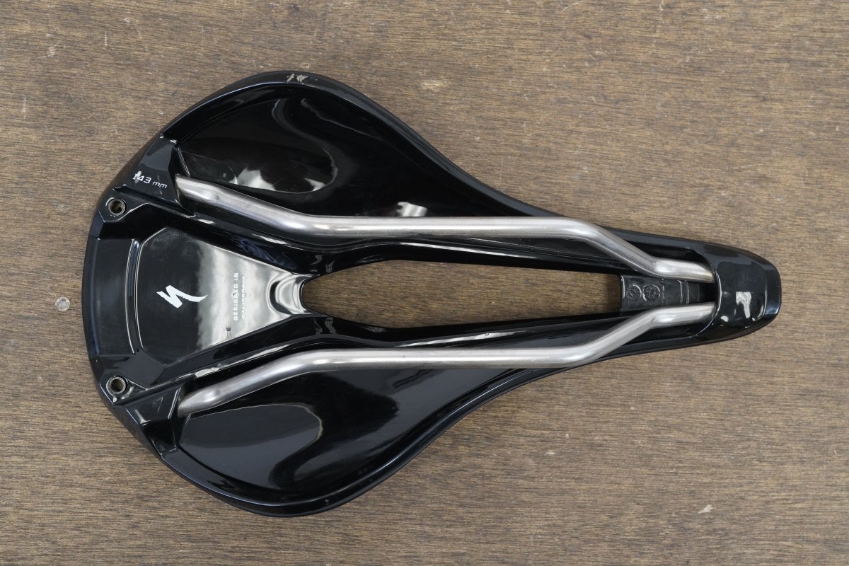 143mm Specialized Power Expert Titanium Rail Road Saddle 232g