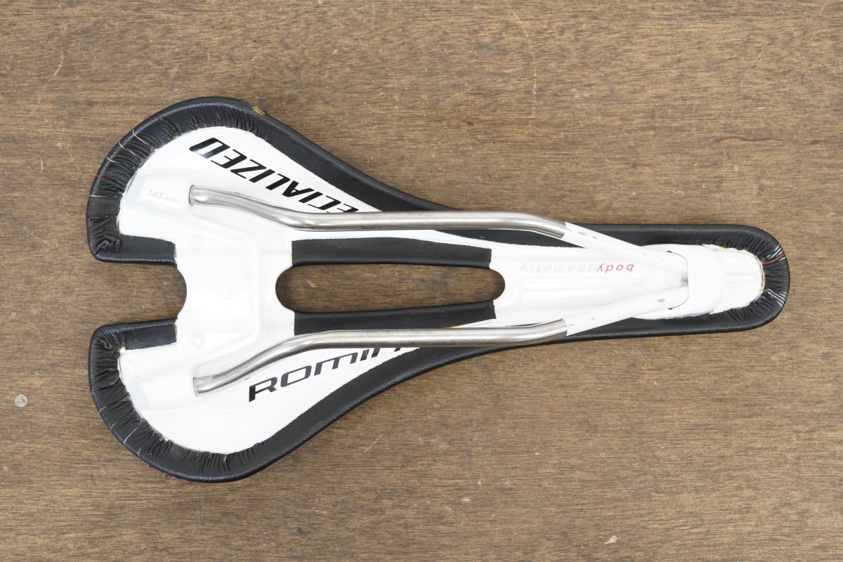 143mm Specialized Romin Expert Titanium Rail Saddle 208g
