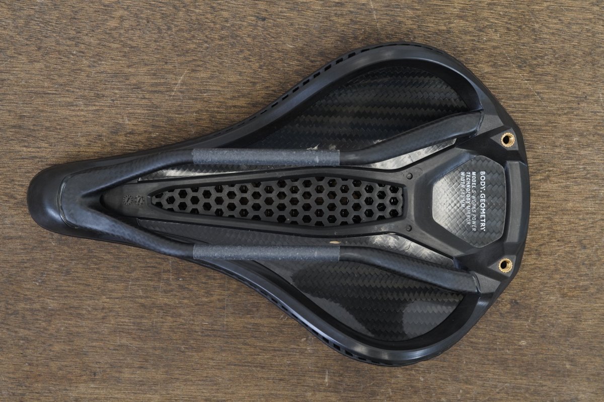 143mm Specialized S-WORKS Power Mirror Carbon Road Saddle 206g