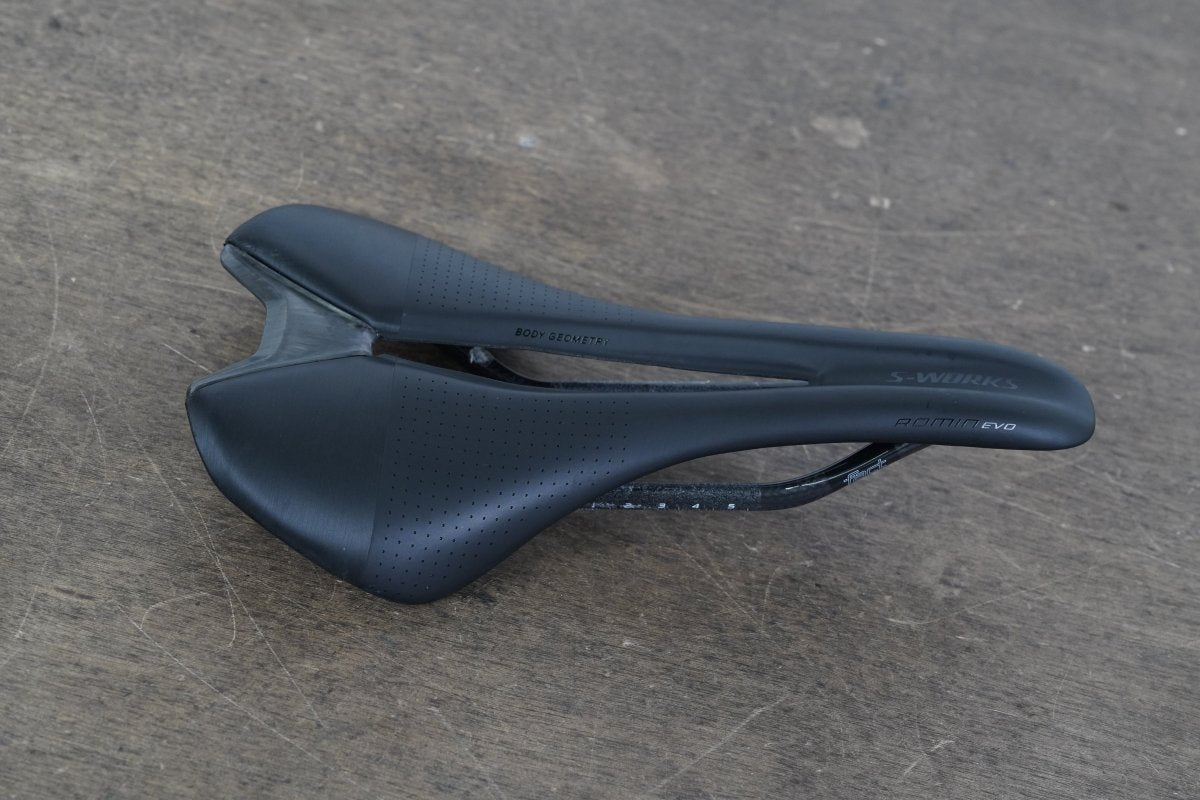 143mm Specialized S-WORKS Romin Evo Carbon Rail Saddle 126g