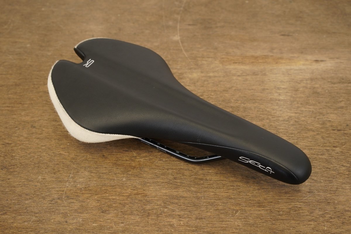 144mm Selle Royal Seta Chromoly Rail Road Saddle 327g