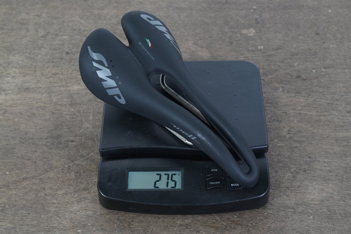 144mm Selle SMP Well Stainless Steel Rail Road Saddle 275g