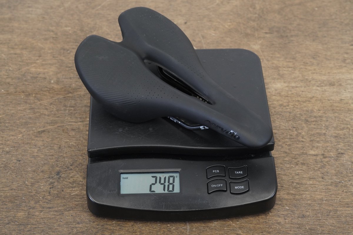 145mm Cervelo Stainless Steel Rail Road Saddle 248g