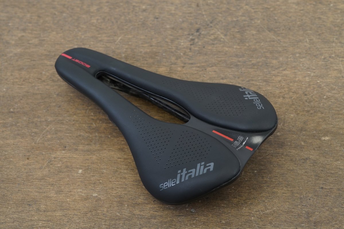 145mm Selle Italia Novus Boost Evo Kit Carbonio Superflow Road Bike Saddle 181g