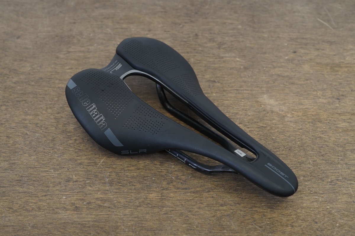 145mm Selle Italia SLR Superflow Boost Carbon Rail Road Saddle 130g