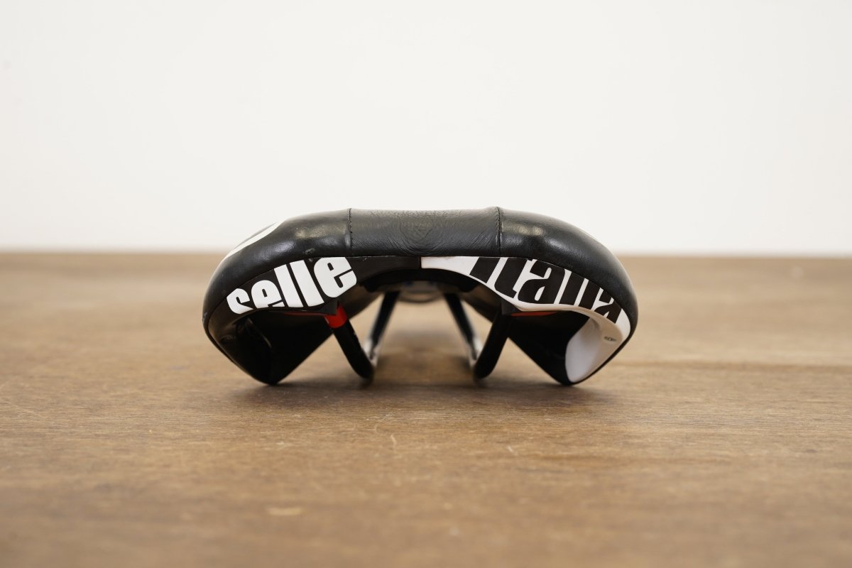 152mm Selle Italia Turbomatic Gel Flow Manganese Rail Road Saddle 310g