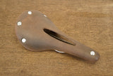 155mm Brooks C15 Cambium Carved Steel Rail Road Saddle 410g