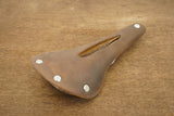 155mm Brooks C15 Cambium Carved Steel Rail Road Saddle 410g
