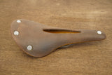 155mm Brooks C15 Cambium Carved Steel Rail Road Saddle 410g