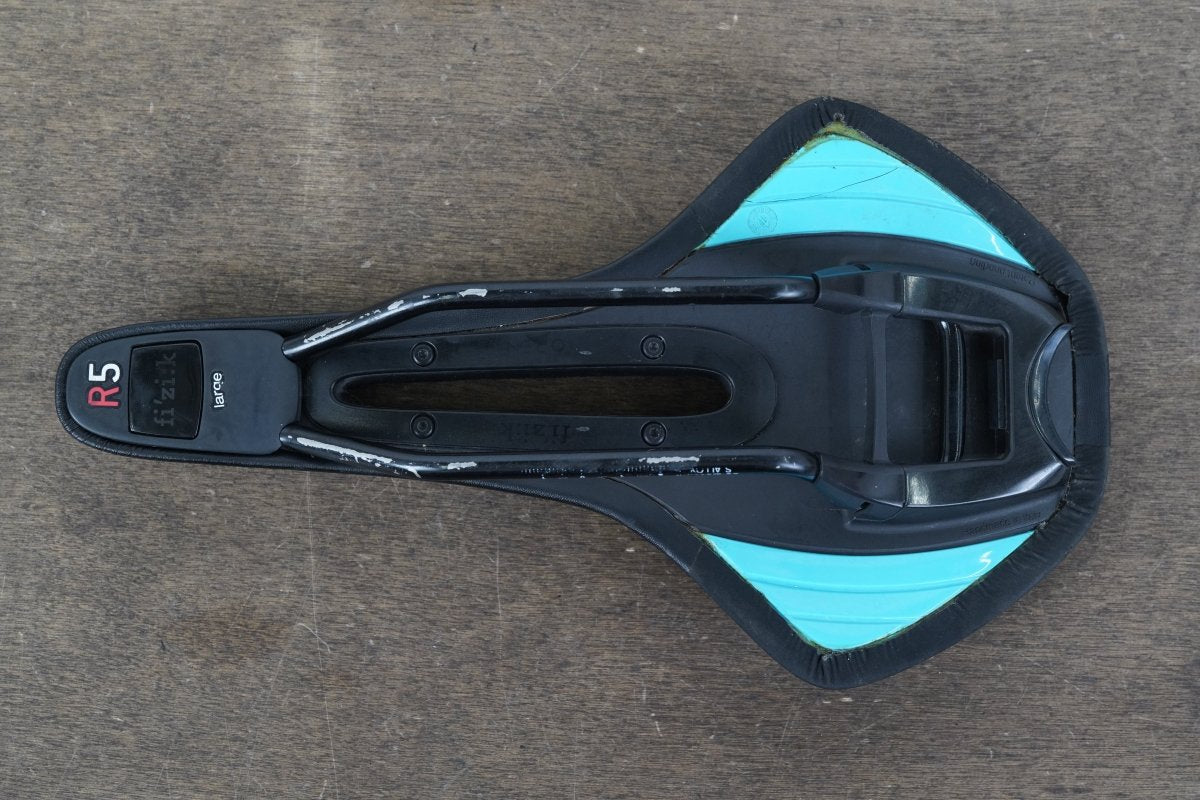 155mm (Large) Fizik Luce R5 S-Alloy Rail Road MTB Saddle 260g