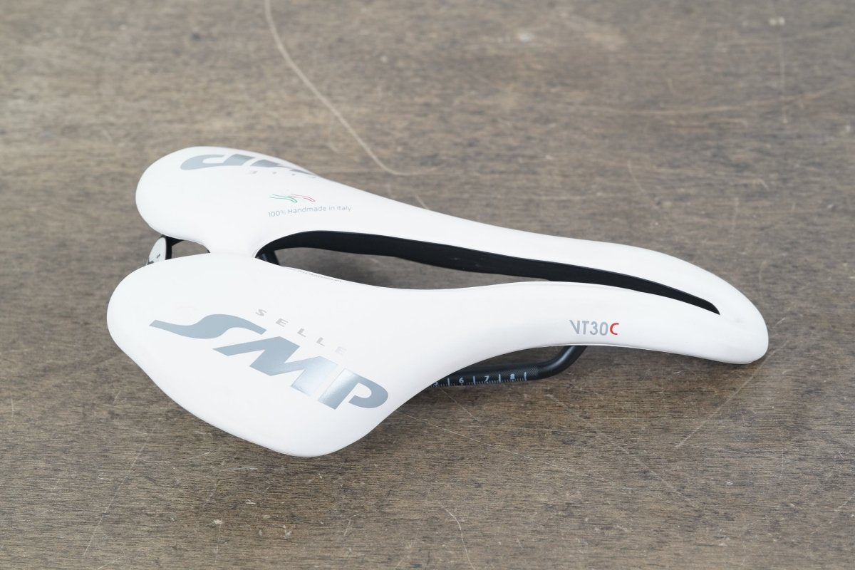 155mm Selle SMP VT30C AISI 304 Stainless Steel Rail Road Saddle 276g