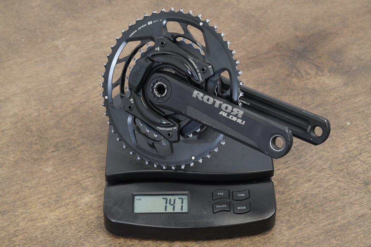 160mm 48/31T BB30 Rotor Aldhu QRings Power2Max NG Power Meter Road Crankset