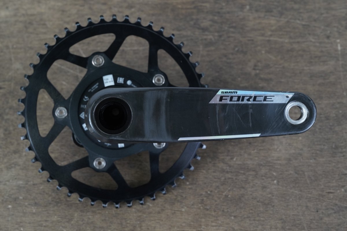 160mm 48T DUB SRAM Force AXS E1 1x12 Speed Quarq DZero Power Crankset 668g