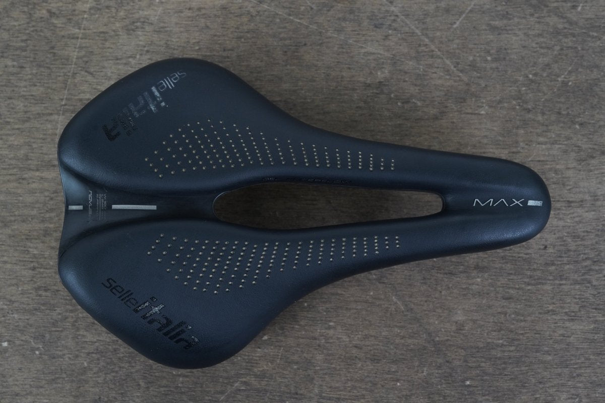 160mm Selle Italia Novus Evo Max Ti316 Gel Superflow Road Bike Saddle 243g