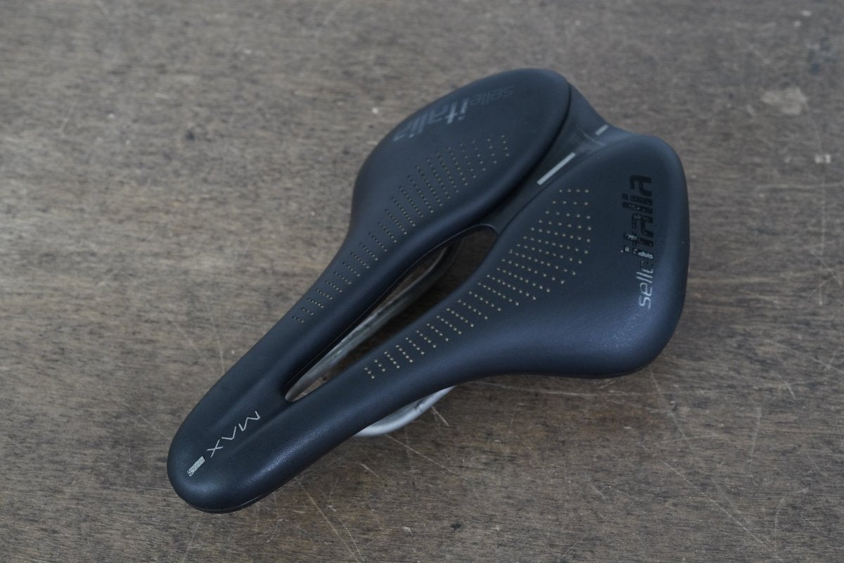 160mm Selle Italia Novus Evo Max Ti316 Gel Superflow Road Bike Saddle 243g