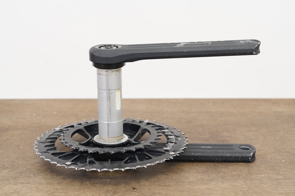 165mm 46/30T BB30 Rotor INpower Power Meter Road Crankset 696g