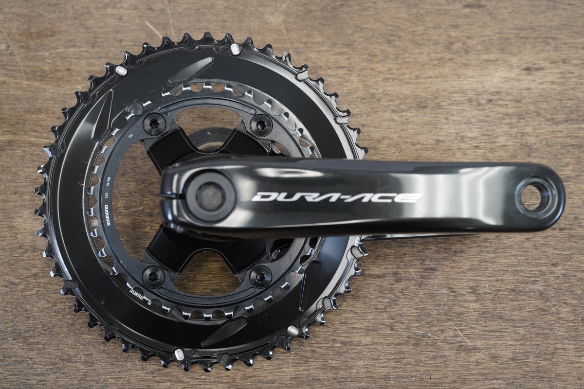 165mm 50/34T Shimano Dura-Ace FC-09 11 Speed Crankset R9100 681g
