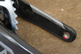 165mm 50/37T DUB Quarq Carbon Power Meter 12 Speed Road Crankset 749