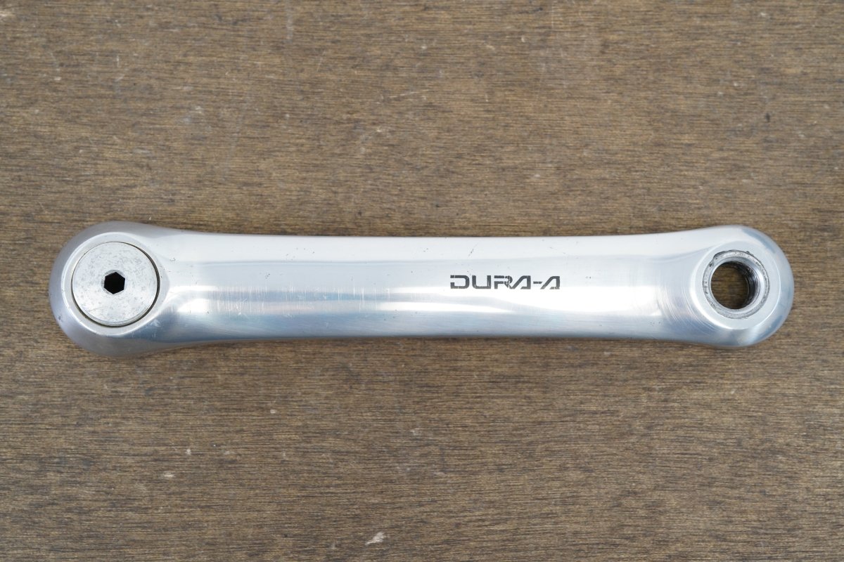 165mm 50T Shimano Dura-Ace FC-7600 1x Square tapered Track Crankset 589g