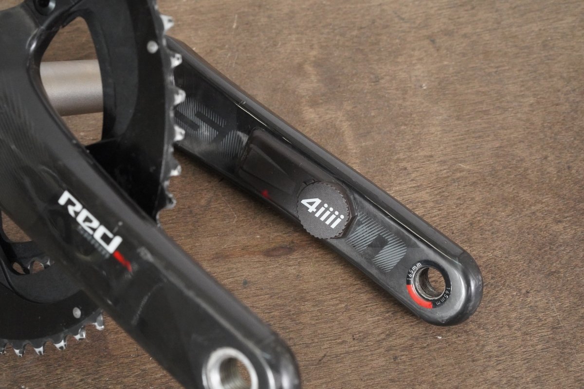 165mm 52/36T GXP SRAM Red 22 4iiii Power Meter Carbon Crankset *Defective*
