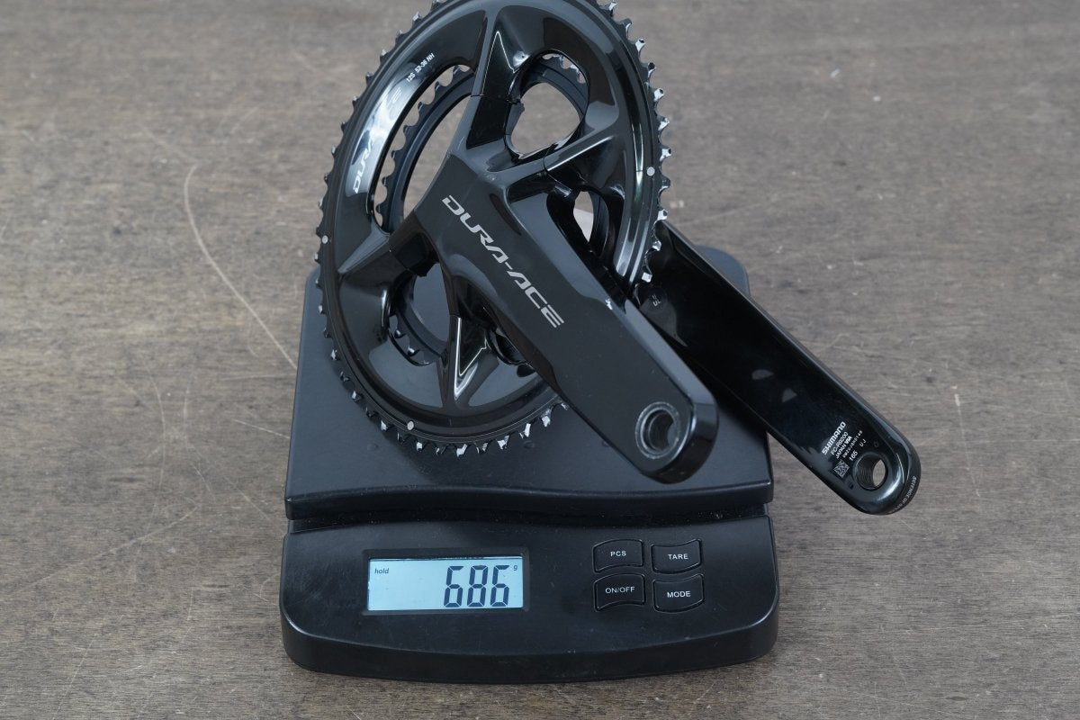 165mm 52/36T Shimano Dura-Ace FC-R9200 12 Speed Crankset 9200 686g