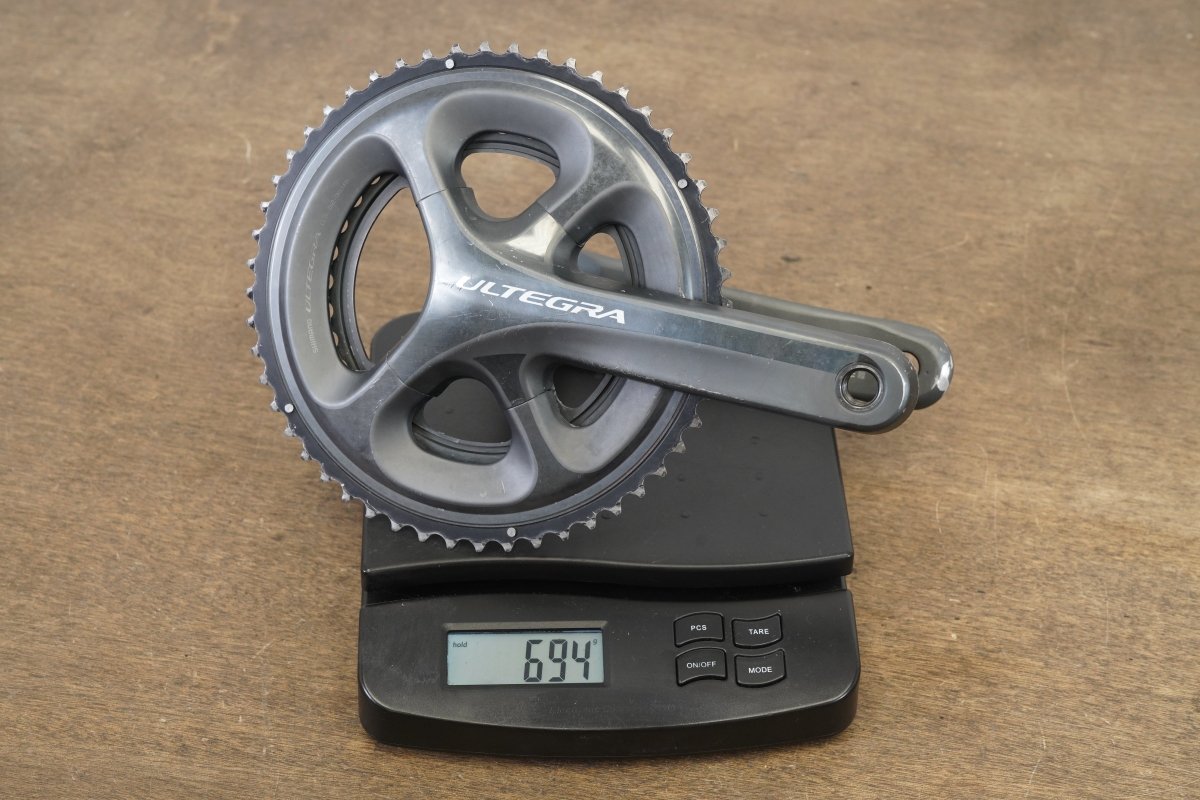 165mm 52/36T Shimano Ultegra FC-6800 11 Speed Crankset 694g