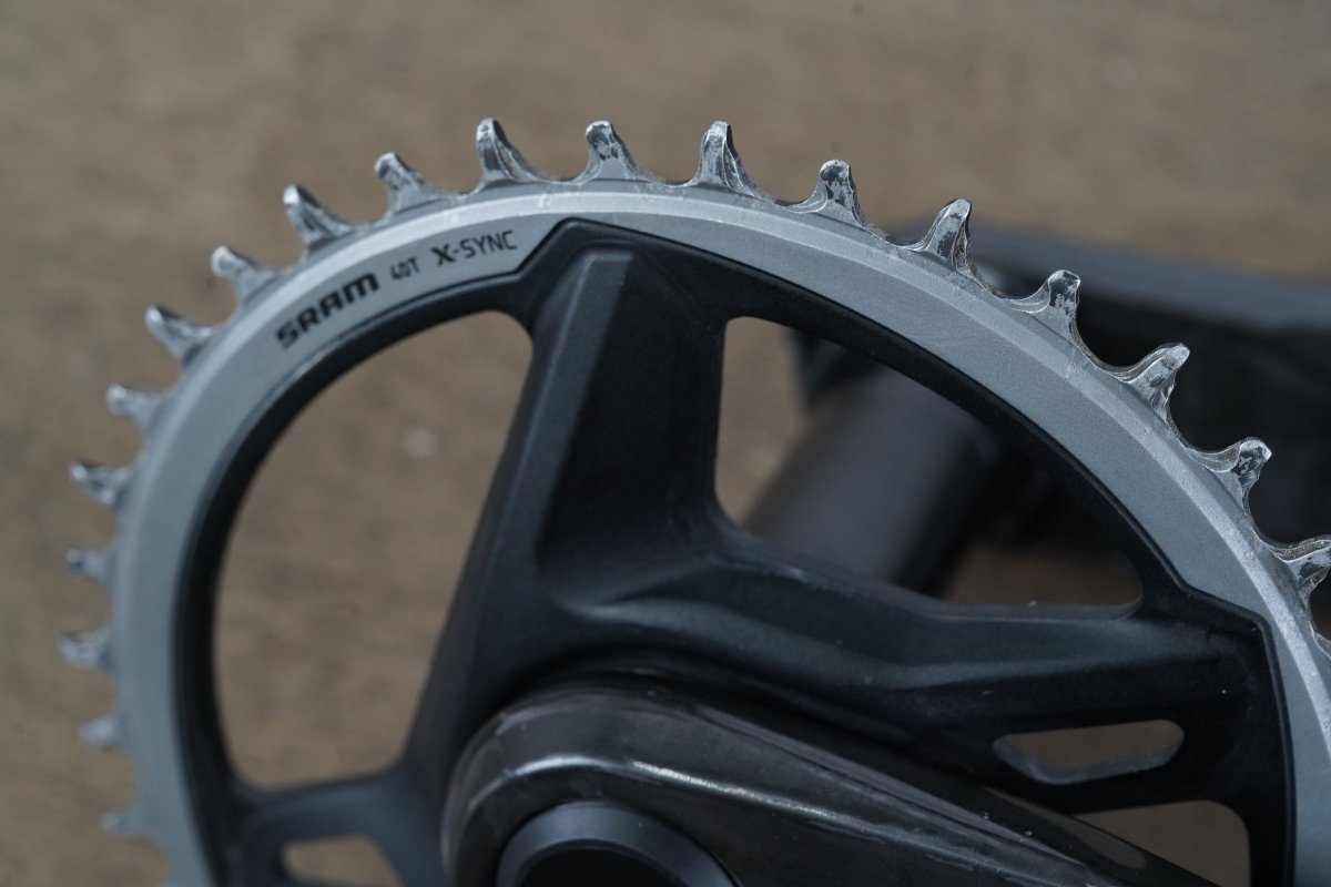 170mm 40T DUB SRAM Force AXS E1 XPLR 1x12 Speed Quarq Spindle Power Crankset