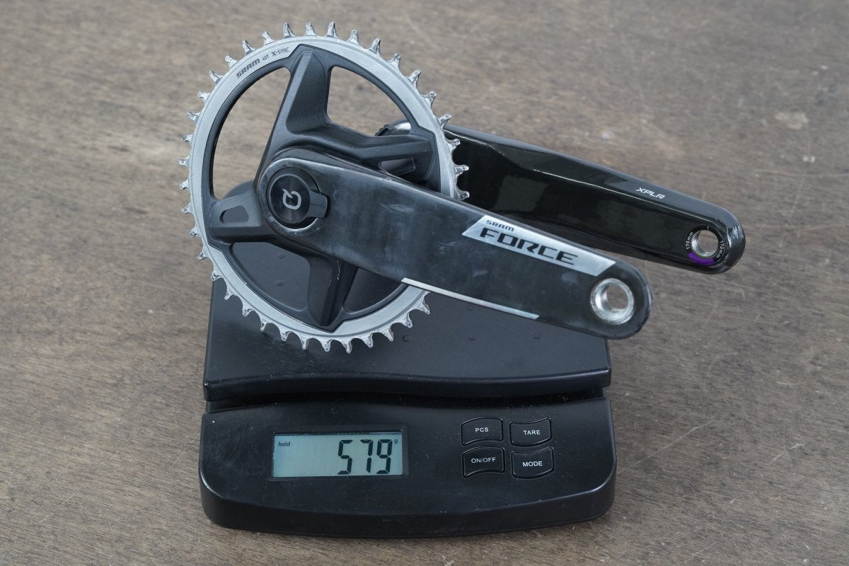 170mm 40T DUB SRAM Force AXS E1 XPLR 1x12 Speed Quarq Spindle Power Crankset