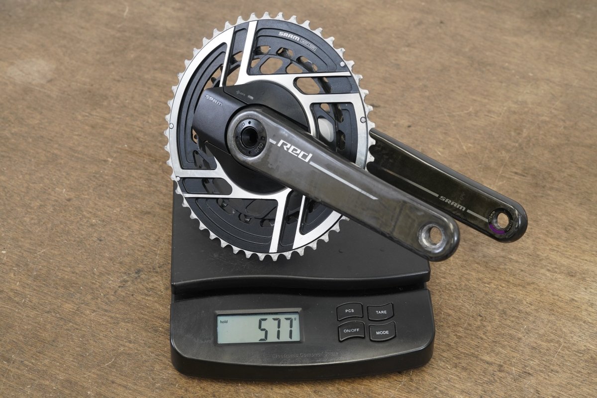 170mm 48/35T DUB SRAM Red AXS E1 Quarq 12 Speed Power Meter Crankset 577g
