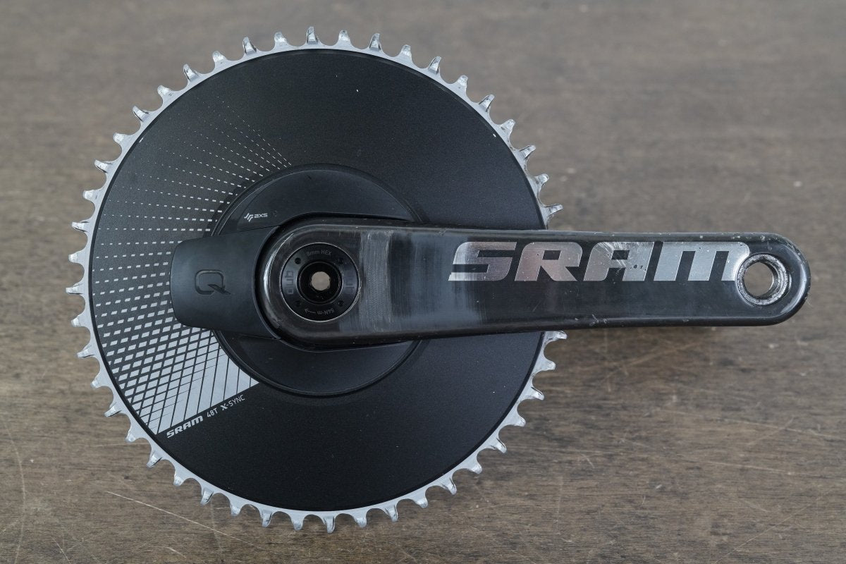 170mm 48T DUB SRAM Red AXS E1 XPLR Team 1x 12 Speed Quarq Power Meter Crank