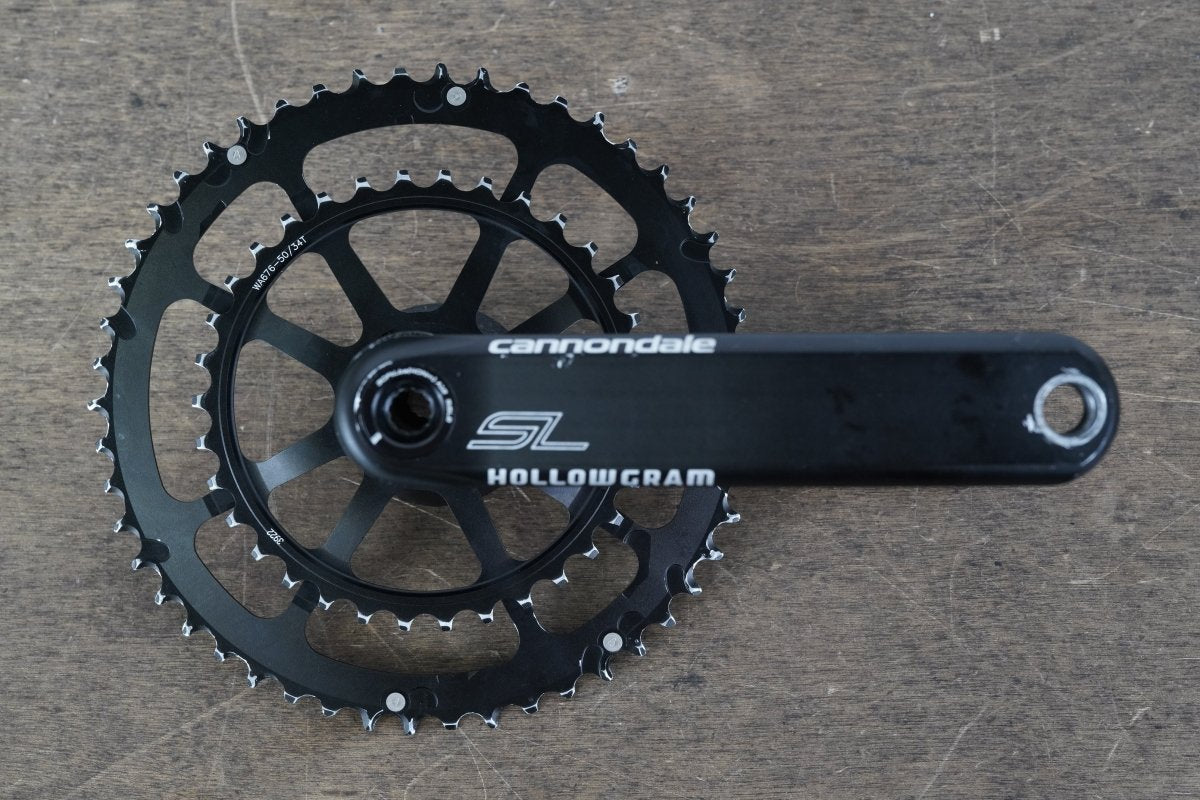 170mm 50/34T BB30 Cannondale SL Spidering Hollowgram Road Crankset 581g