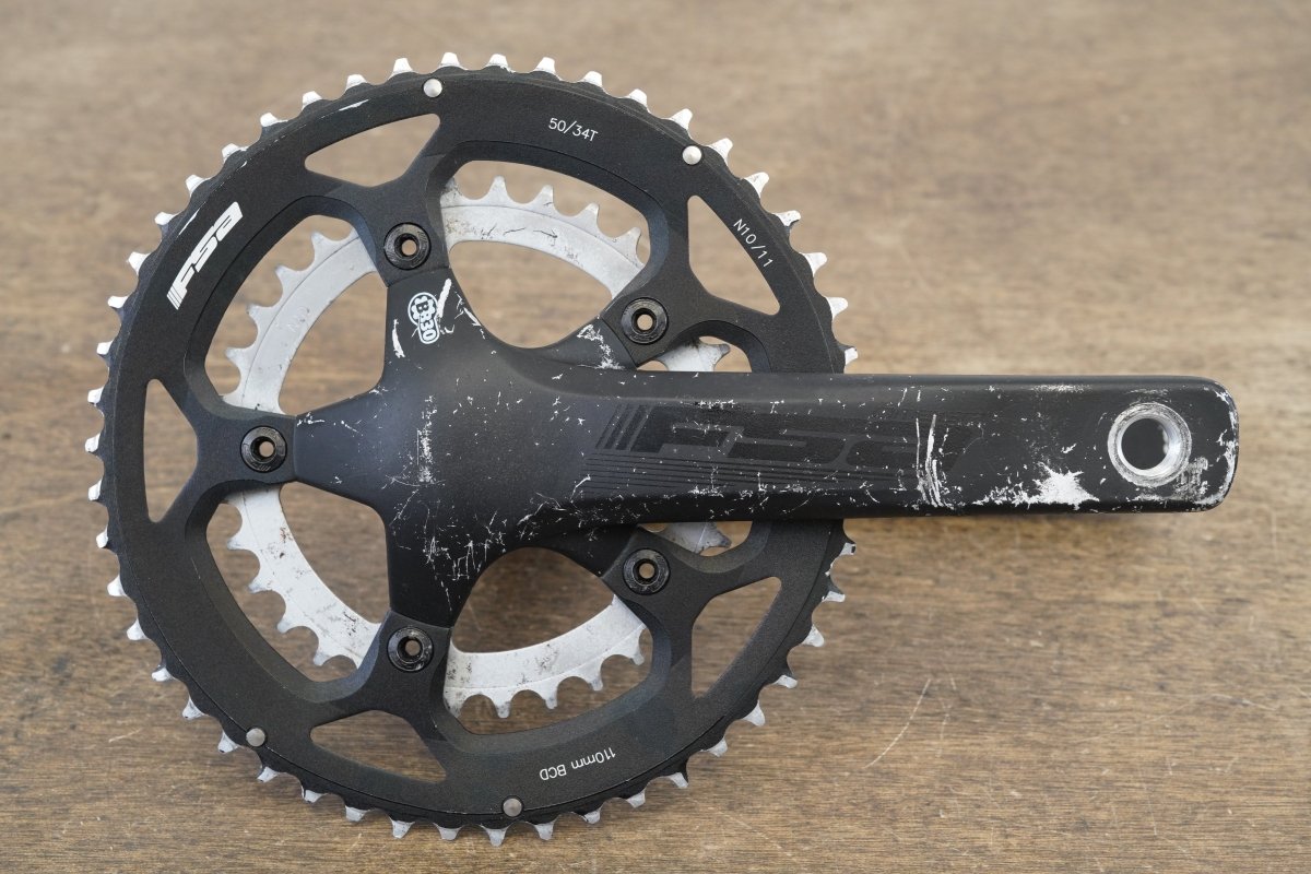 170mm 50/34T BB30 FSA Gossamer Road Crankset 907g