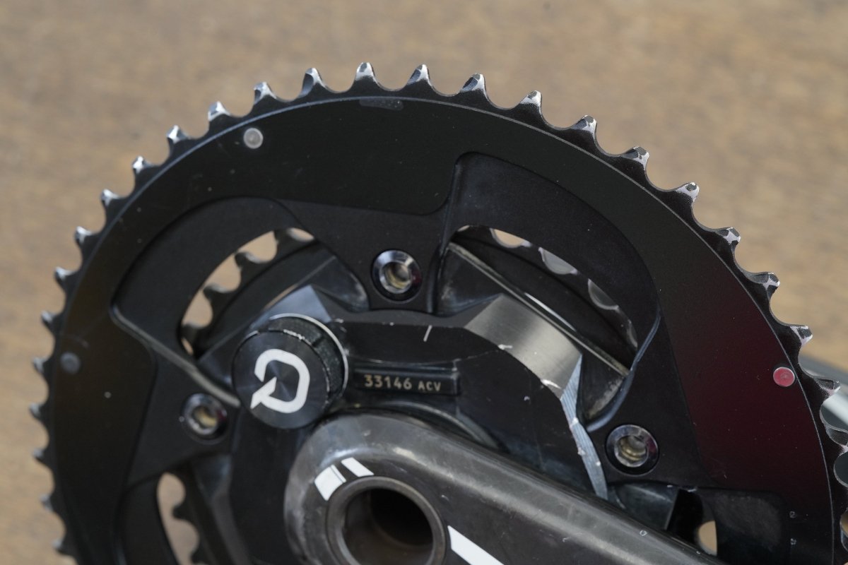 170mm 50/34T GXP Quarq Riken Carbon Power Meter Road Crankset 802g