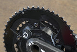 170mm 50/34T GXP Quarq Riken Carbon Power Meter Road Crankset 802g