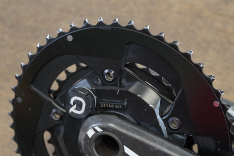 170mm 50/34T GXP Quarq Riken Carbon Power Meter Road Crankset 802g