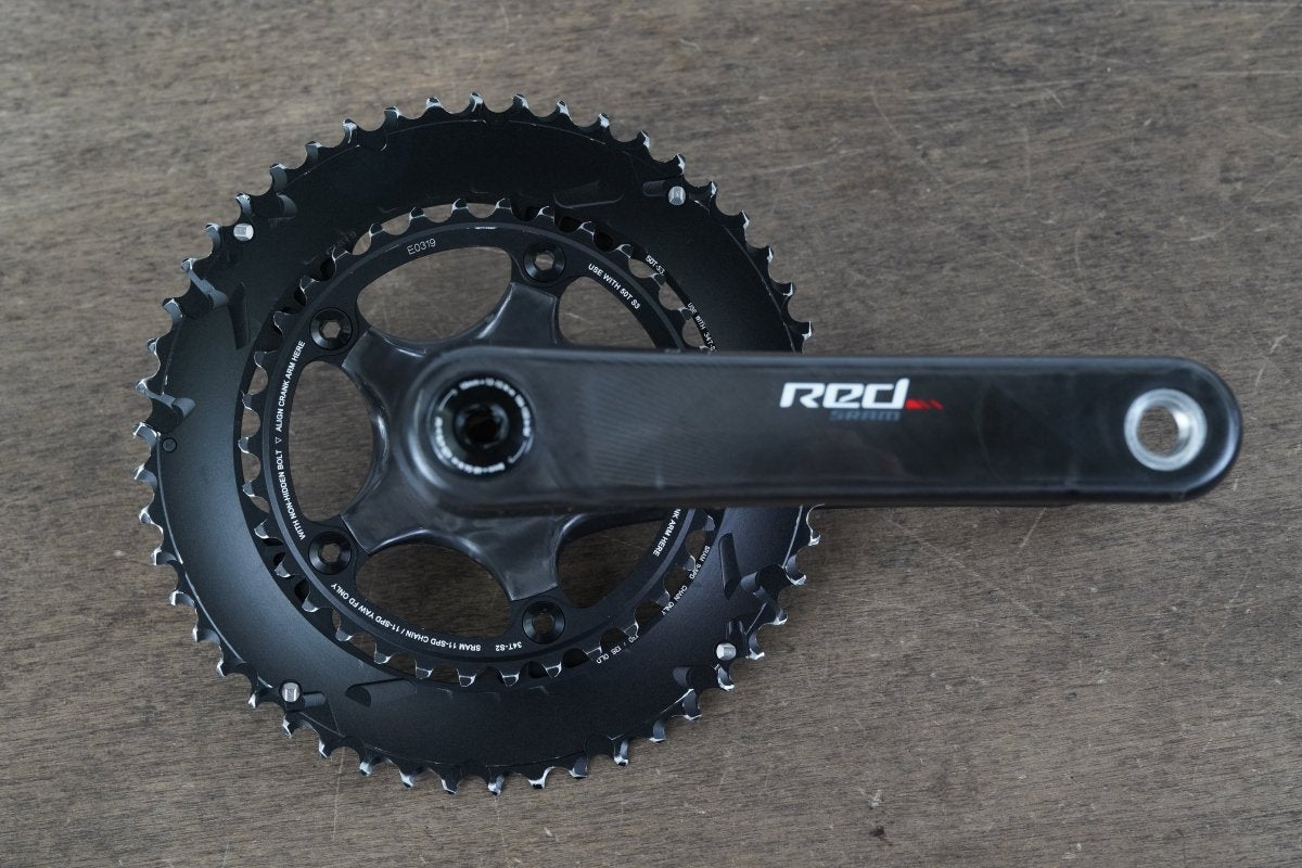 170mm 50/34T GXP SRAM Red 22 Carbon Crankset 571g