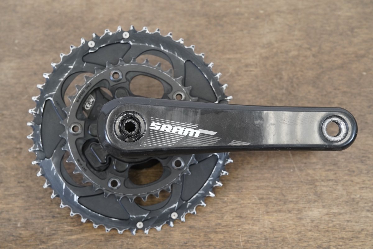 170mm 50/34T GXP SRAM S925 Quarq Cinco Saturn Power Meter Road Crankset 761g