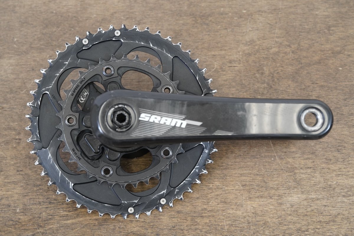 170mm 50/34T GXP SRAM S925 Quarq Cinco Saturn Power Meter Road Crankset 761g
