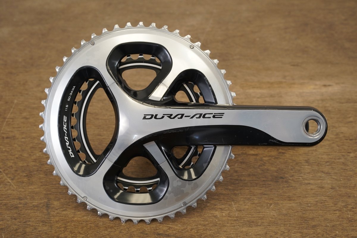 170mm 50/34T Shimano Dura-Ace FC-9000 11 Speed Crankset